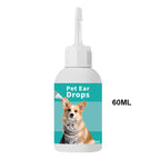 Pet ear drops 60 ml bottle
