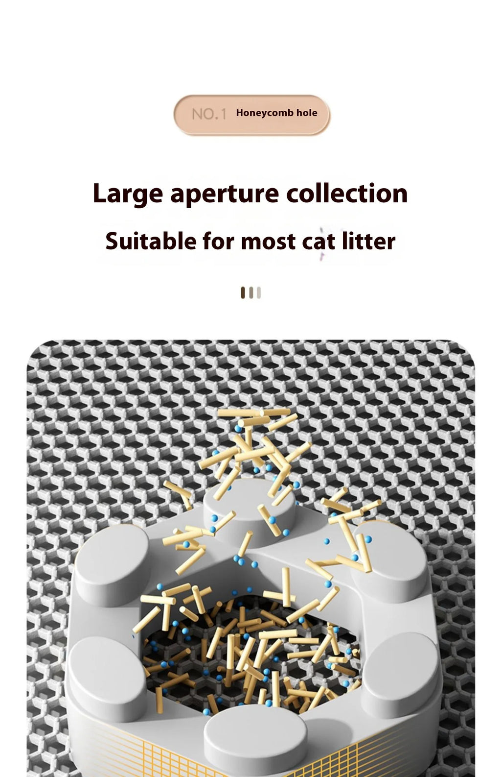 Litter-trapping cat mat – image 13
