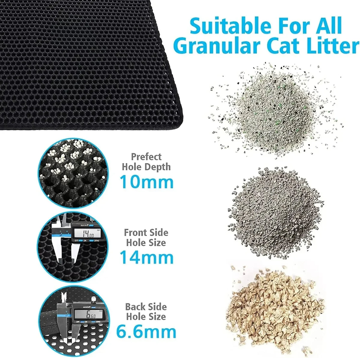 Litter-trapping cat mat – image 7