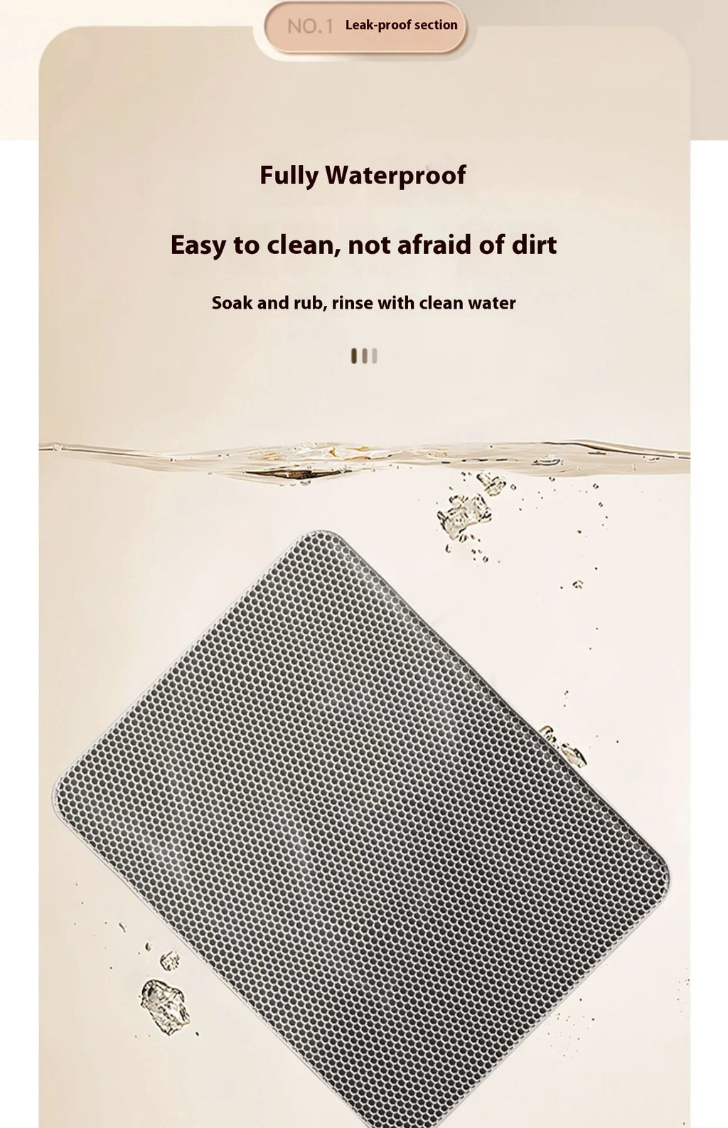Litter-trapping cat mat – image 21