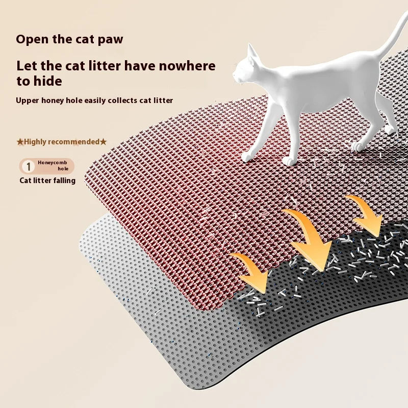 Litter-trapping cat mat – image 5