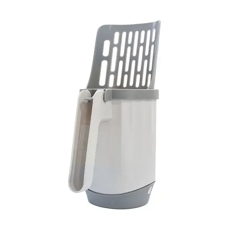 Scoop & Bag litter scoop with built-in bag compartment