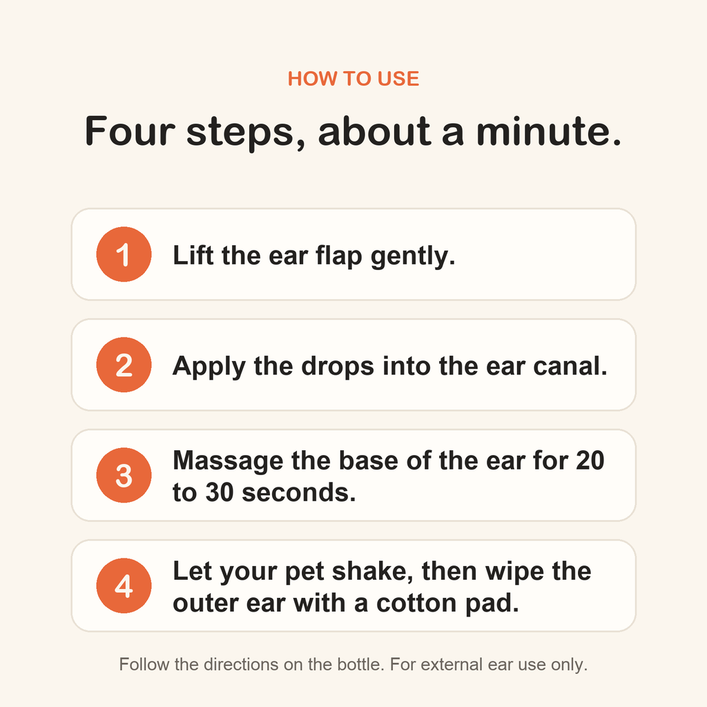 How to use in four steps